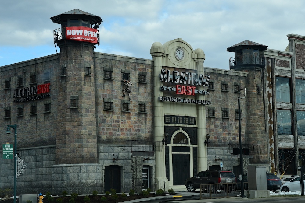 alcatraz east museum in pigeon forge